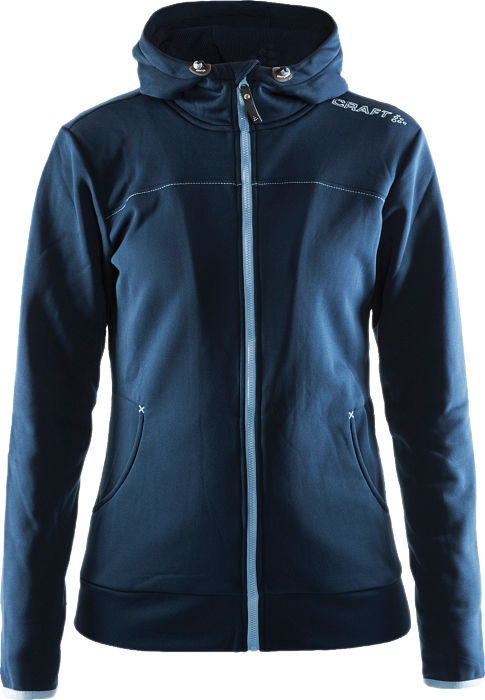 Craft - Leisure Full Zip Hood Women - Blu navy