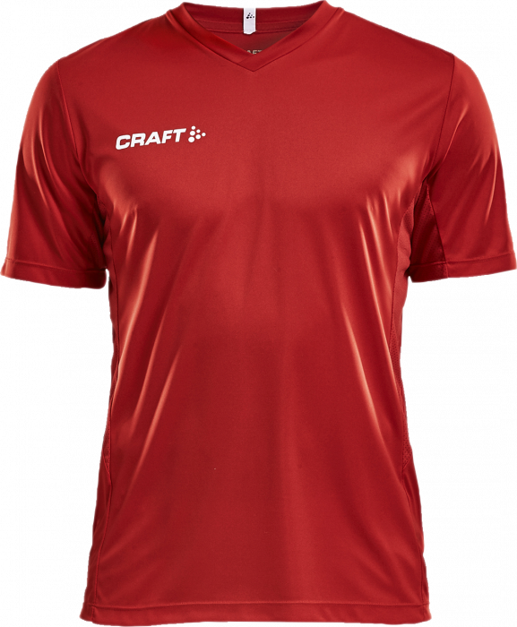 Craft - Squad Solid Go Jersey Junior - Vermelho