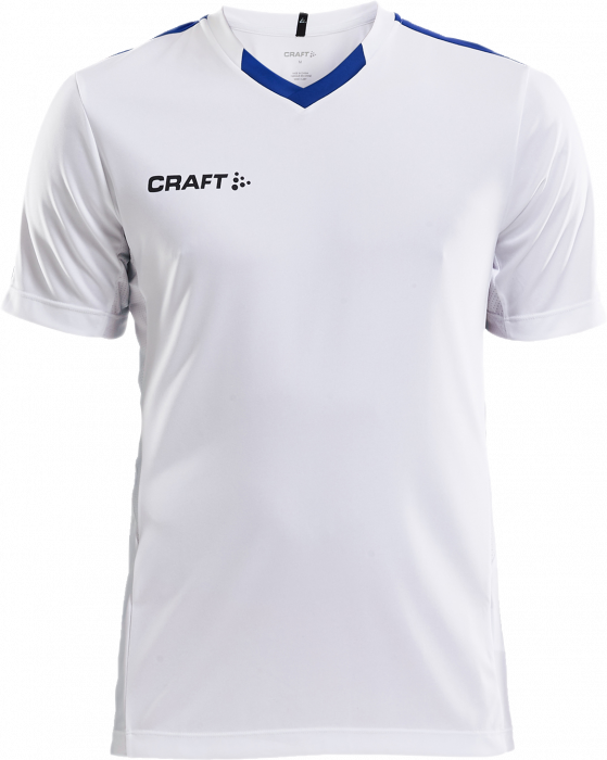 Craft - Progress Contrast Jersey Junior - Blanc & bleu