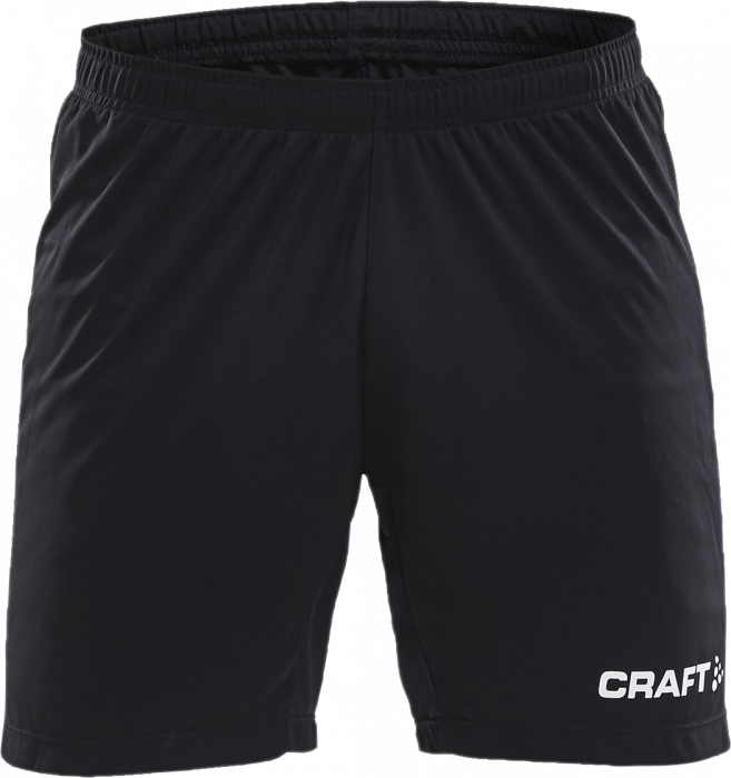 Craft - Progress Contrast Shorts - Black & yellow