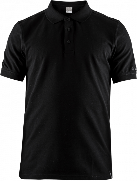 Craft - Casual Polo Pique M - Negro