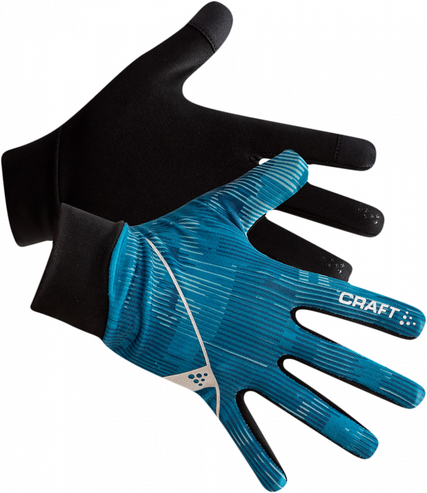 Craft - Jersey Glove - Flamme blå & sort