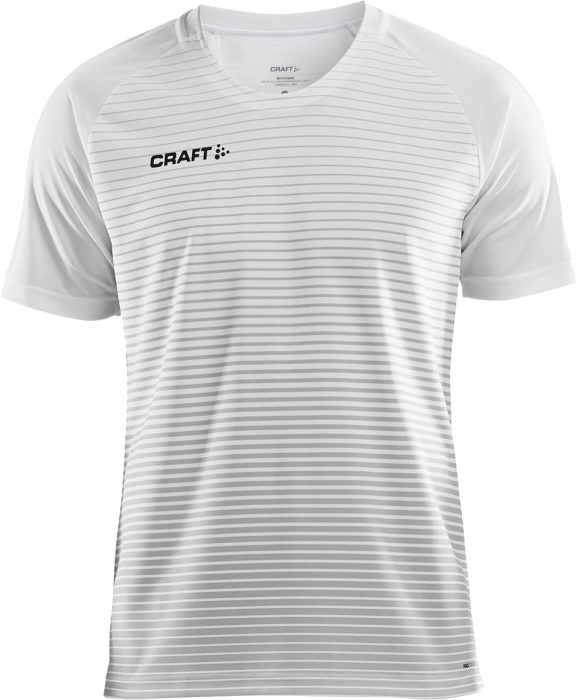 Craft - Pro Control Stripe Jersey Men - White & melange grey