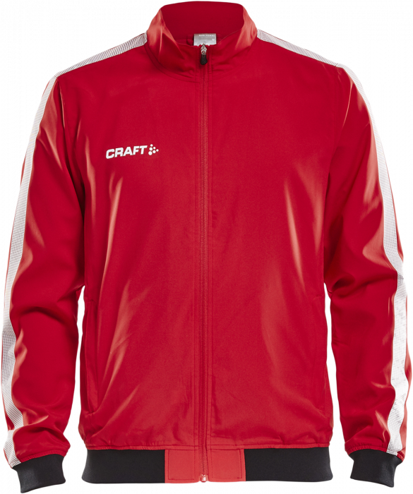 Craft - Pro Control Woven Jacket Youth - Vermelho & branco
