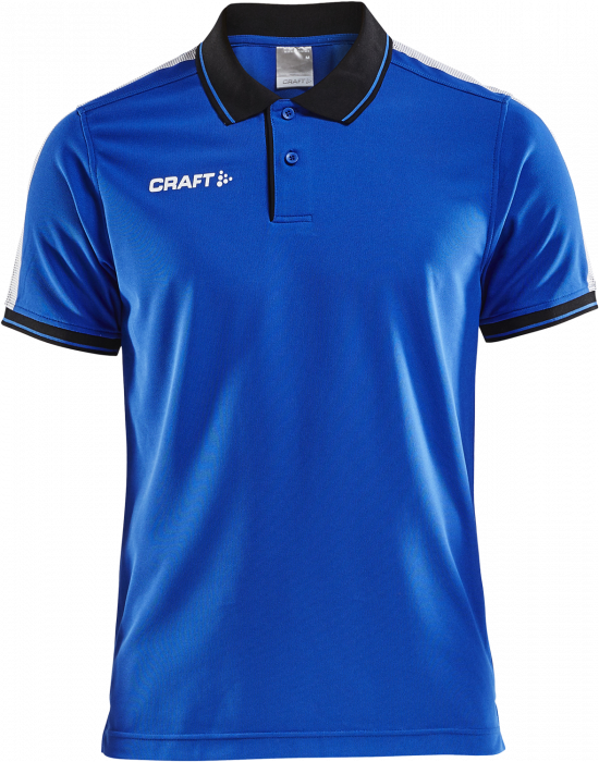 Craft - Pro Control Poloshirt Youth - Azul & negro