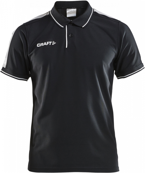 Craft - Pro Control Poloshirt - Czarny & biały