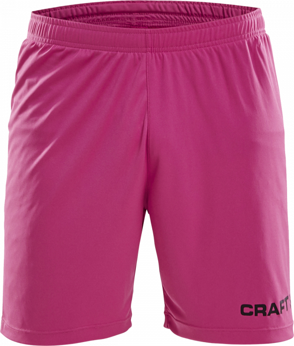 Craft - Squad Go Gk Shorts Youth - Metro pink & negro