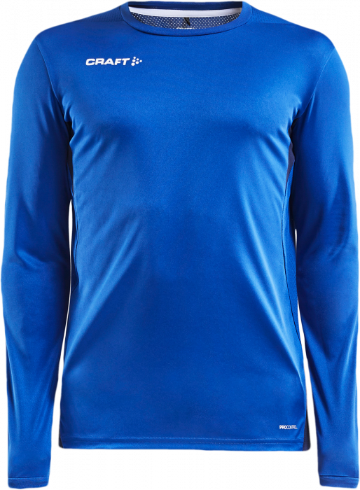 Craft - Pro Control Impact Langærmet T-Shirt - Kobalt & navy blå