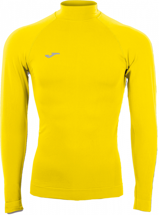 Joma - Brama Classic Seamless T-Shirt Royal L/s - Yellow