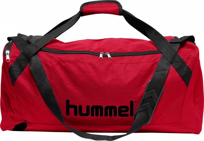 Hummel - Sportstaske Medium - True Red & sort