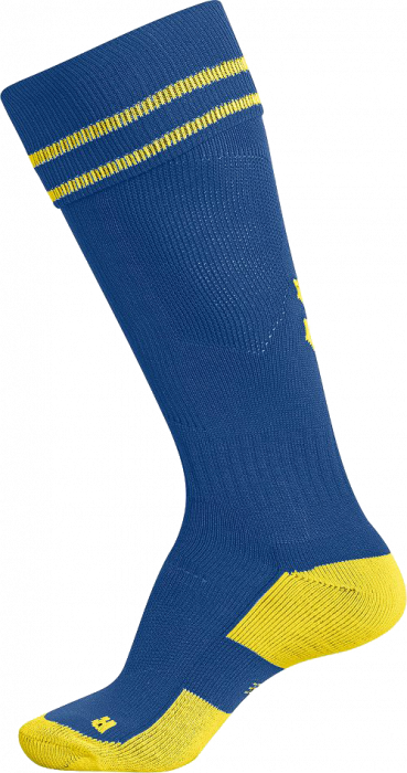 Hummel - Element Football Sock - Blue & yellow