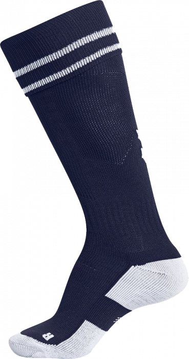 Hummel - Element Football Sock - Navy & biały