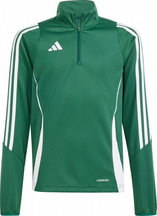 Adidas - Tiro 24 Training Top - Green Dark & blanco