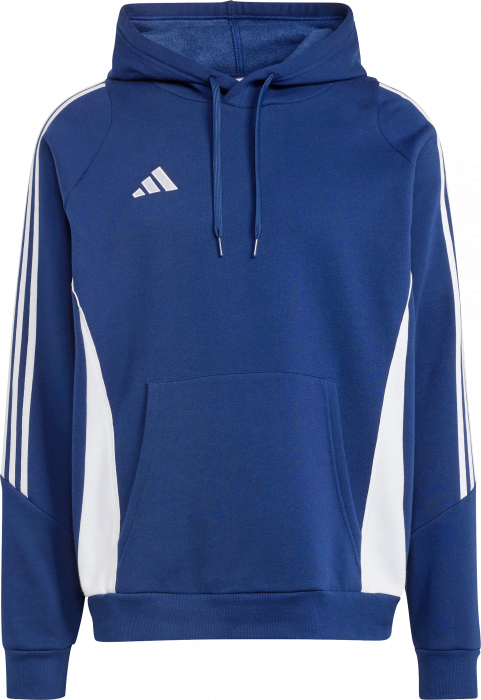 Adidas - Tiro 24 Hoodie - Team Navy Blue & biały
