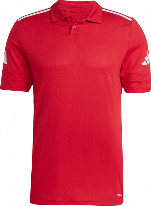 Adidas - Squadra 25 Pol - T Power Red & blanc