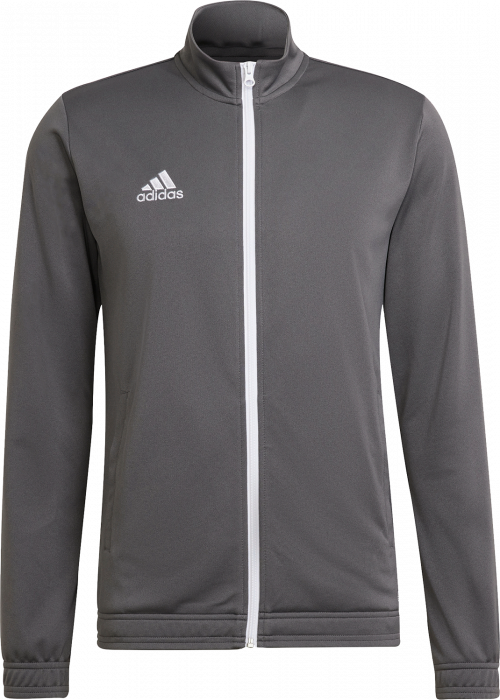 Adidas - Entrada 22 Training Jacket - Grey four & biały