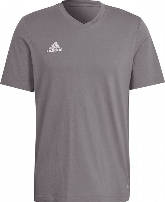 Adidas - Entrada 22 Bomulds T-Shirt - Grey four