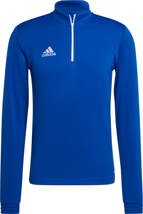 Adidas - Entrada 22 Træningstrøje Med Halv Lynlås - Royal blue