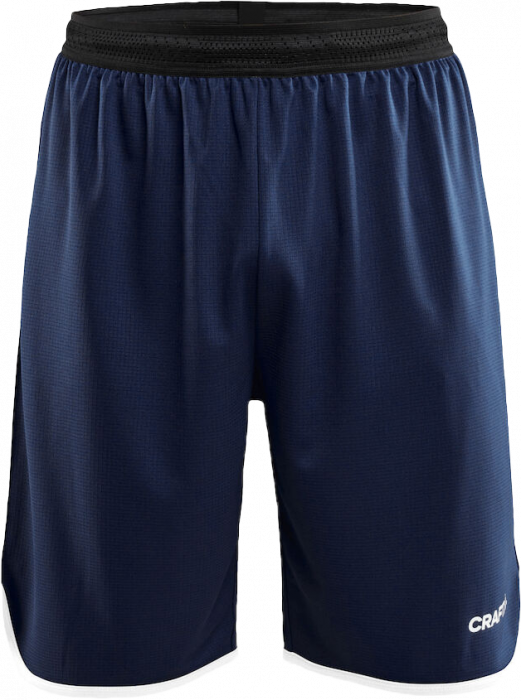Craft - Progress Basket Shorts - Navy blå & hvid