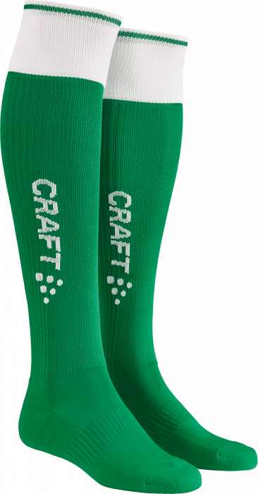 Craft - Progress 2.0 Contrast Sock - Team Green & white