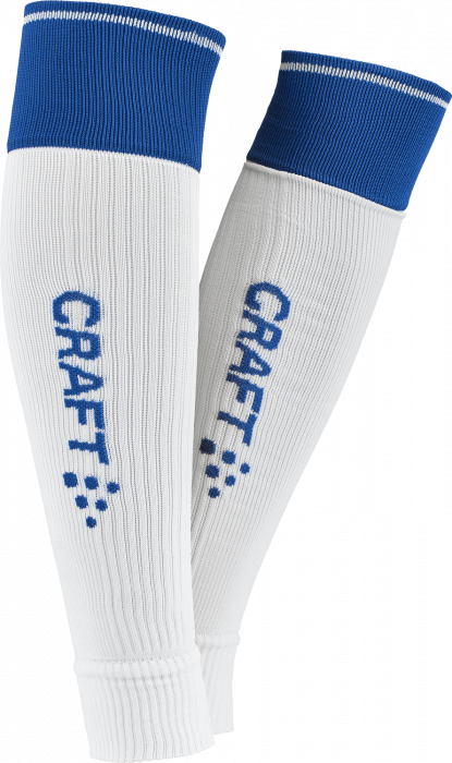 Craft - Progress 2.0 Contrast Sock W/o Foot - Vit & club cobolt