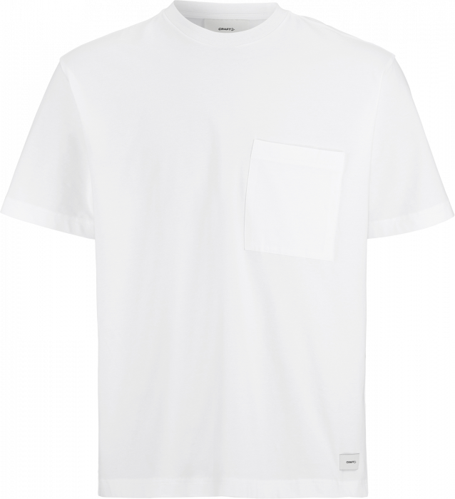 Craft - Collective Relaxed Ss Tee Men - Blanc