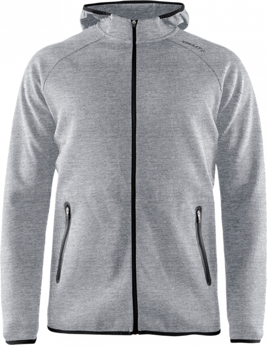 Craft - Emotion Full Zip Hoodie - Melange grijs