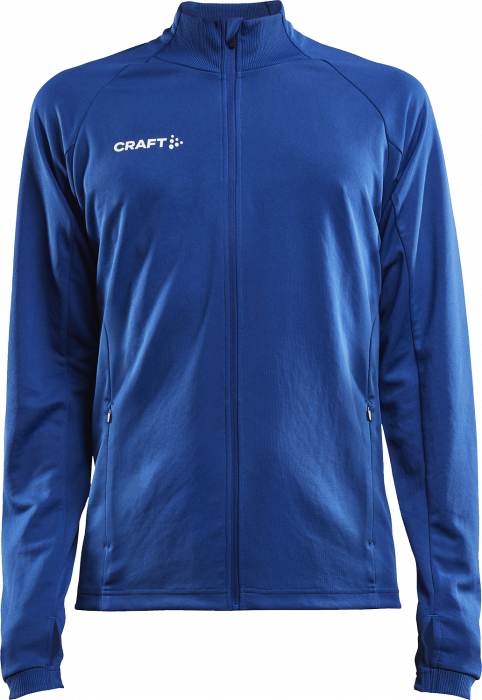 Craft - Evolve Shirt W. Zip Junior - Blue