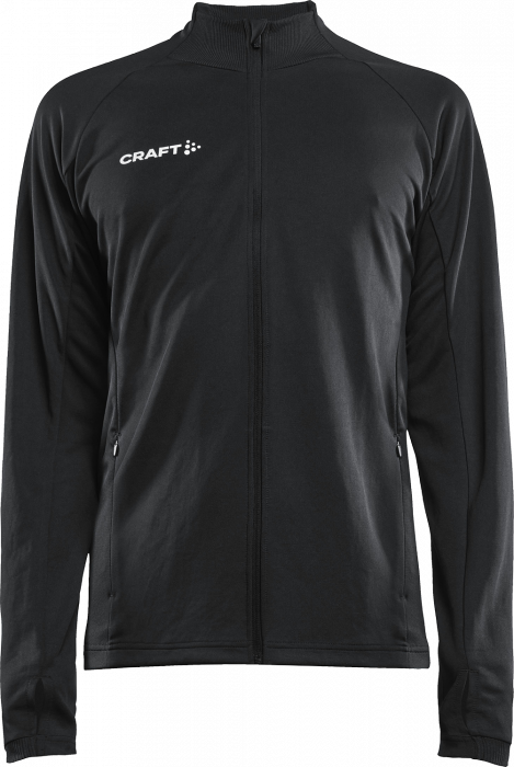 Craft - Evolve Shirt W. Zip Junior - Czarny