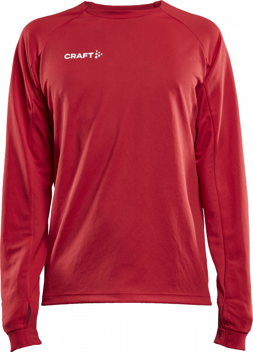 Craft - Evolve Longsleeve Trainings Shirt Junior - Röd
