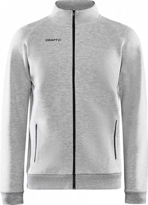 Craft - Core Soul Shirt With Zipper Men - Gris chiné