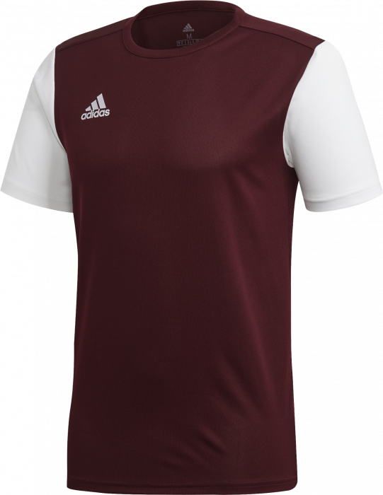 Adidas - Estro 19 Spillertrøje - Bourdeux & hvid