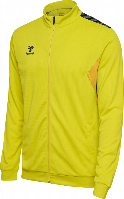 Hummel - Authentic Training Jacket W. Zip - Blazing Yellow