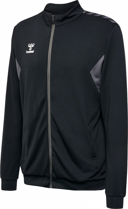 Hummel - Authentic Training Jacket W. Zip - Zwart