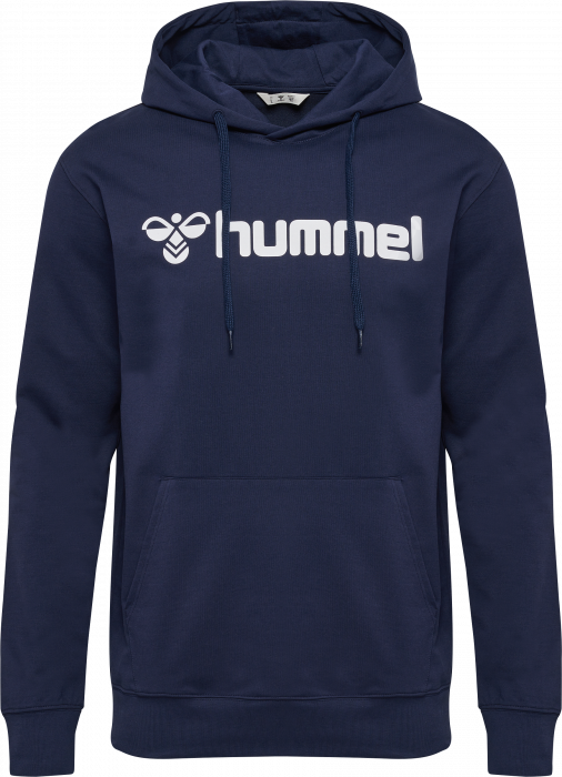 Hummel - Go 2.0 Logo Hættetrøje - Marine
