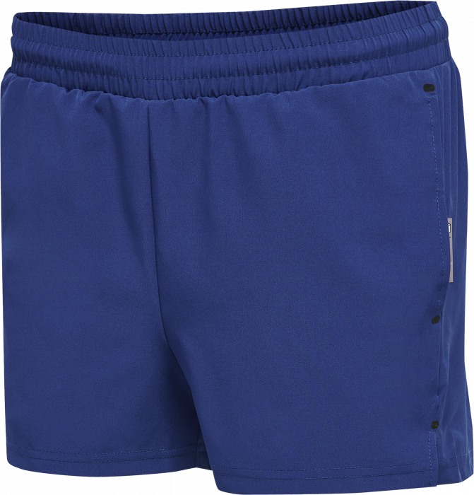 Hummel - Move Grid Woven Shorts Women - Sodalite Blue