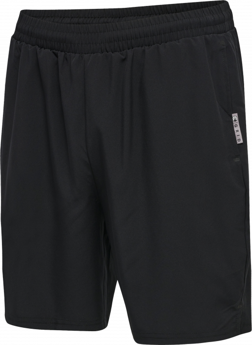 Hummel - Move Grid Woven Shorts - Black