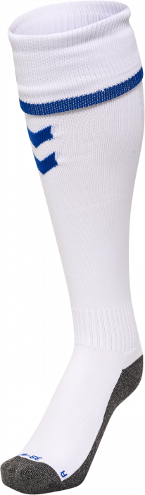 Hummel - Core Football Socks - Blanc & true blue
