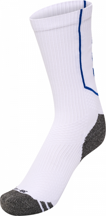 Hummel - Pro Training Socks Low - Blanco & true blue