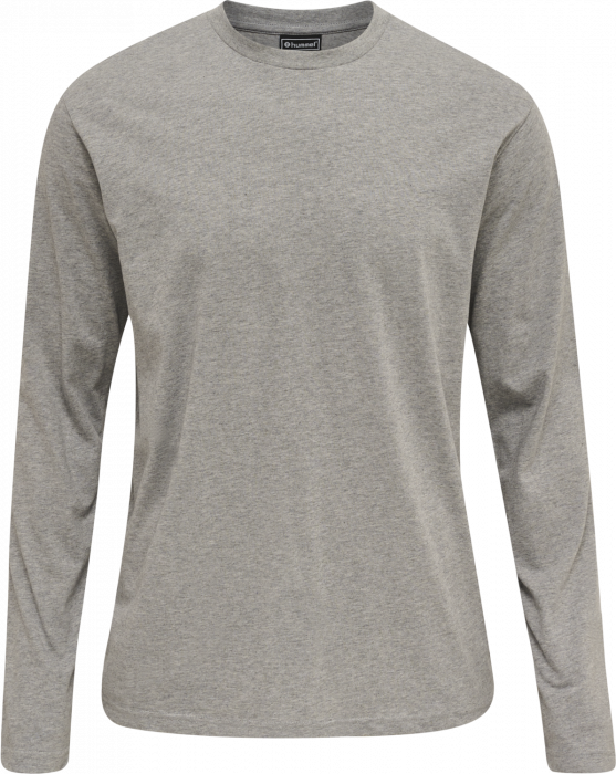 Hummel - Basic Langærmet T-Shirt - Grey Melange