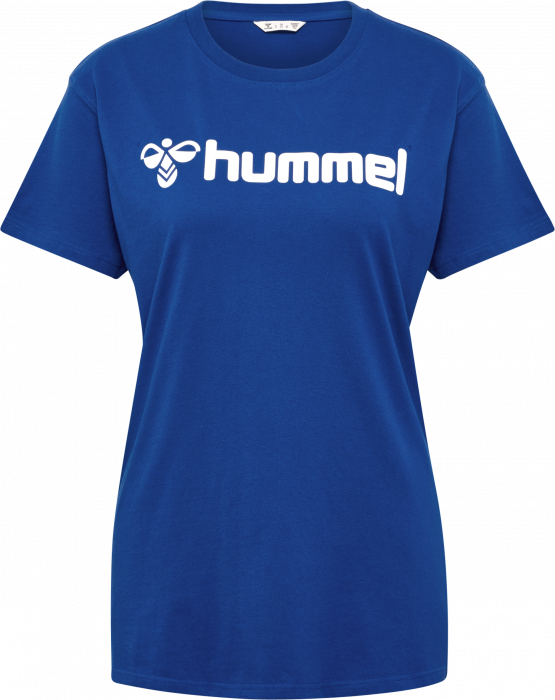 Hummel - Go 2.0 Logo T-Shirt Dame - True Blue