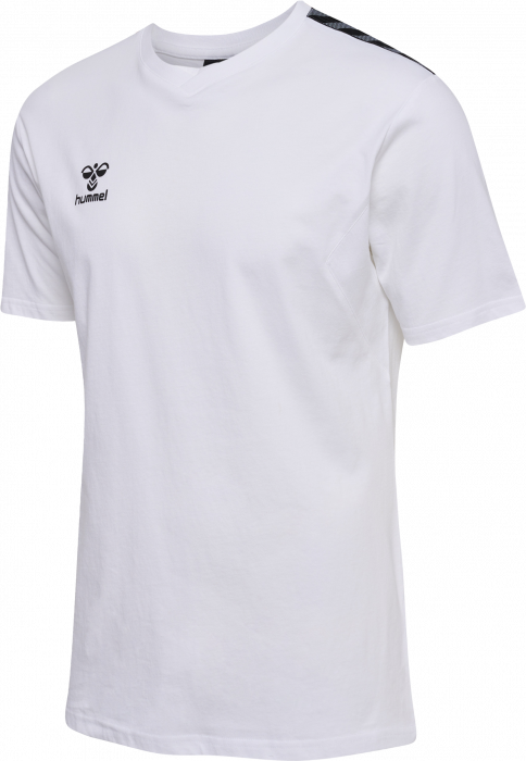 Hummel - Authentic Cotton T-Shirt - Bianco