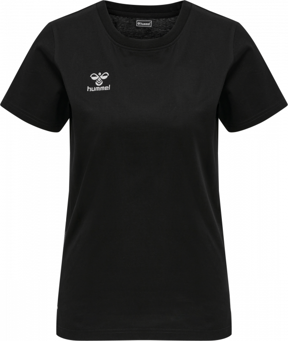 Hummel - Move Grid Bomulds T-Shirt Dame - Sort
