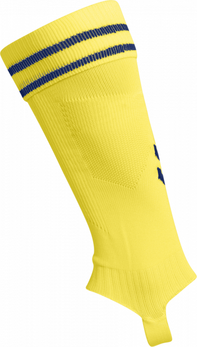 Hummel - Element Football Sock Footless - Sports Yellow & true blue