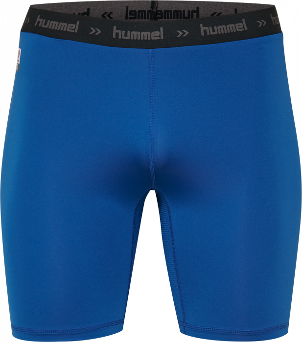 Hummel - Performance Tight Shorts - True Blue & czarny
