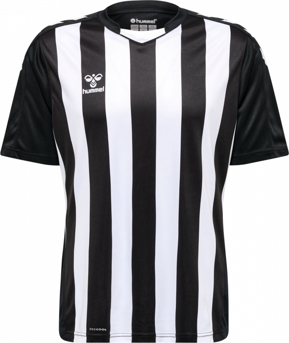Hummel - Core Xk Striped Jersey - Black & white