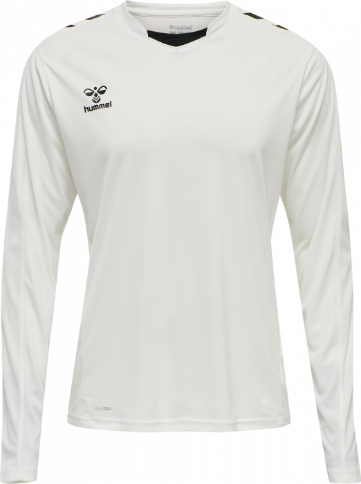 Hummel - Core Xk Langærmet T-Shirt - Hvid & sort
