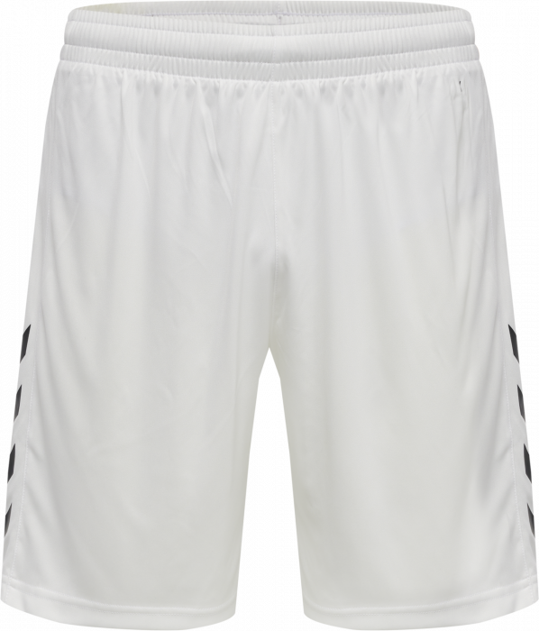 Hummel - Core Xk Poly Shorts - Blanc & noir
