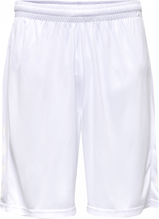 Hummel - Core Xk Poly Shorts - White & white