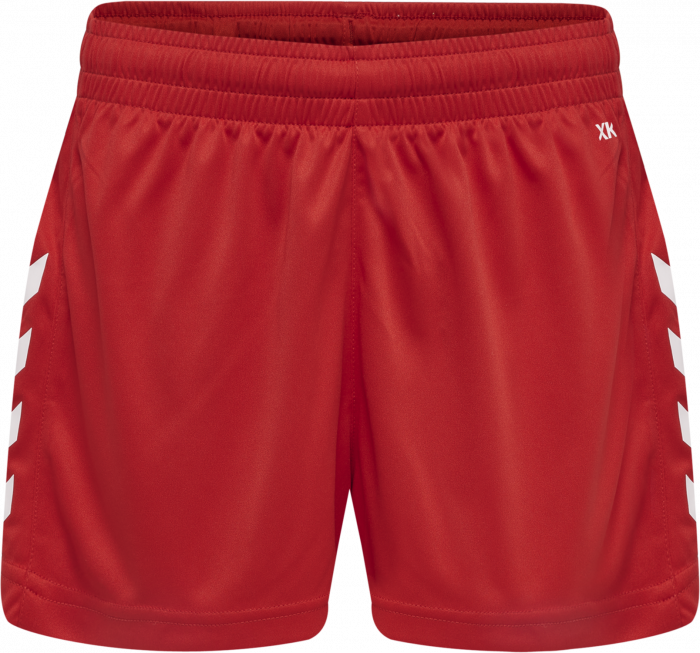 Hummel - Core Xk Shorts Jr - True Red & hvid